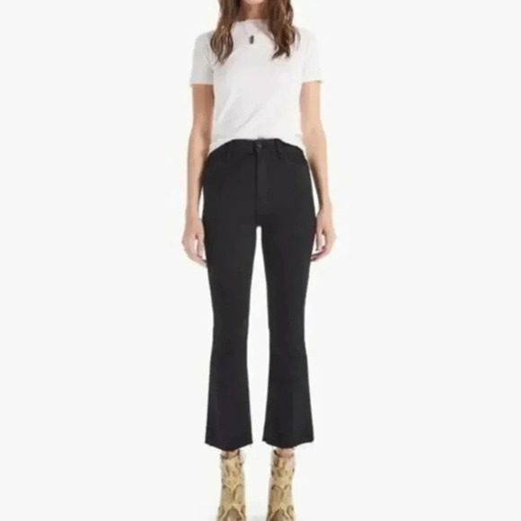 NEW MOTHER the hustlet ankle black jeans - Picture 1 of 6